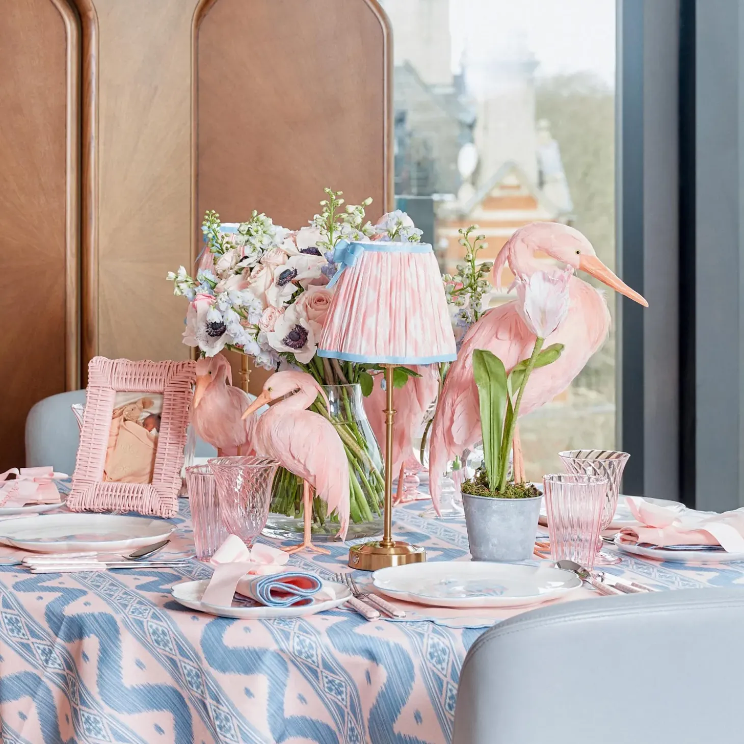 Personalisable Pink Grosgrain Bow