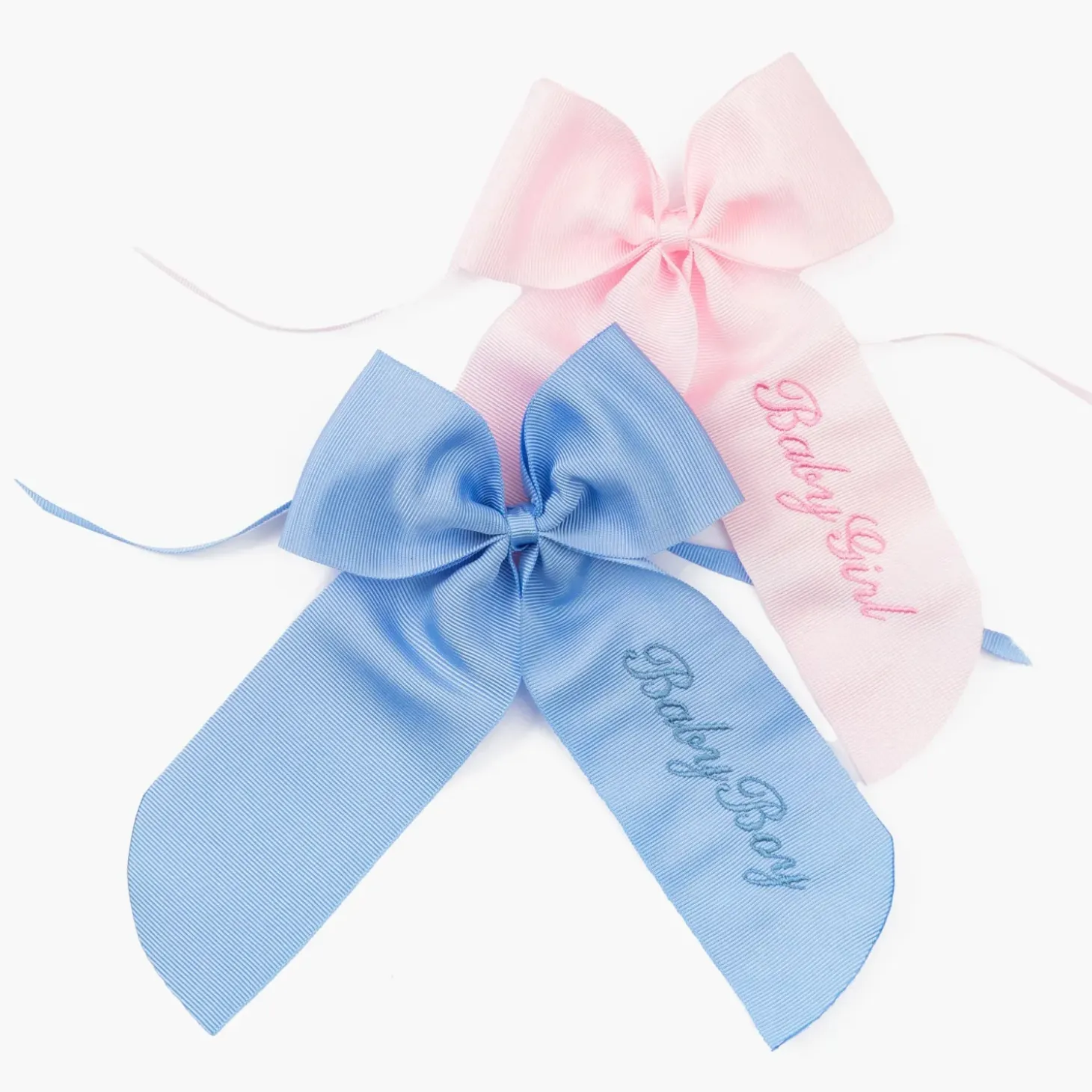 Personalisable Pink Grosgrain Bow