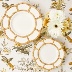 Petal Bamboo Starter Plate (Set of 4)