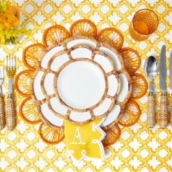 Petal Bamboo Starter Plate (Set of 4)