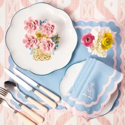 Petal Pink Fiore Napkin Rings (Set of 4)