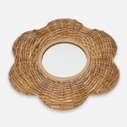 Petite Rattan Martha Mirror