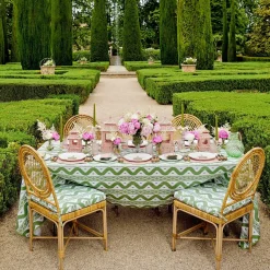 Pink & Green Pagoda Starter Plate