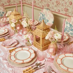Pink Candles (Set of 8)