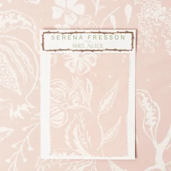Pink Chelsea Square Fabric