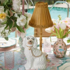 Pink Chinoiserie Tole Vases (Set of 3)