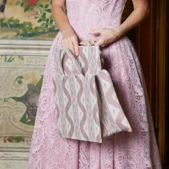 Pink Ikat Pochette