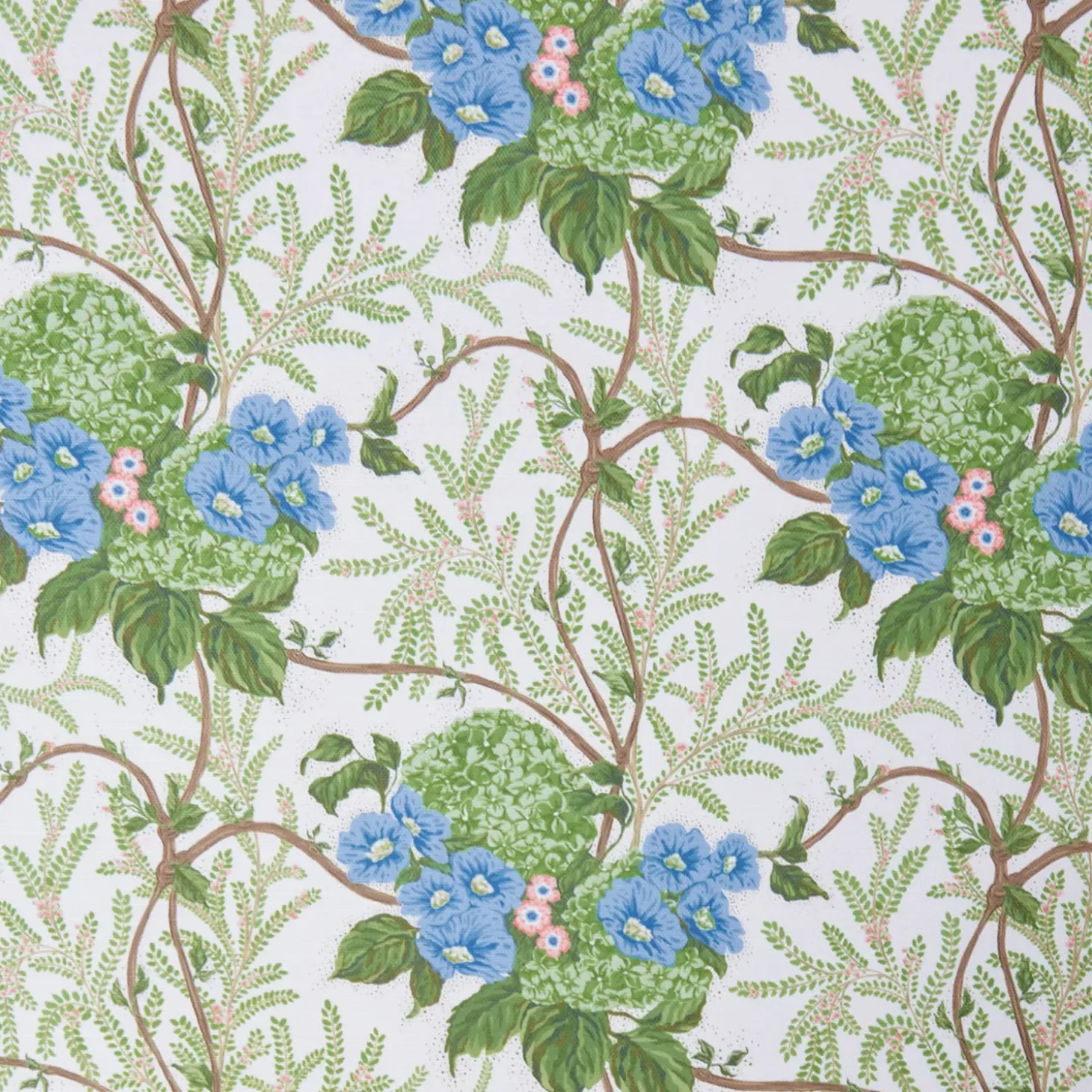 Pink Lady Isabella's Garden Fabric