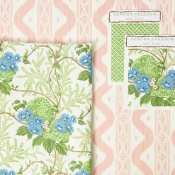 Pink Lady Isabella's Garden Fabric