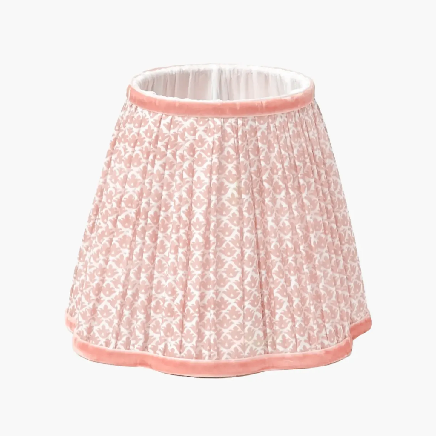 Pink Leonora Lacquer Rechargeable Lamp with Pink Lotus Shade (18cm)