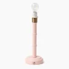 Pink Leonora Lacquer Rechargeable Lamp