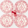 Pink Melograno Dinner & Starter Plates (Set of 8)