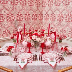 Pink Melograno Dinner & Starter Plates (Set of 8)