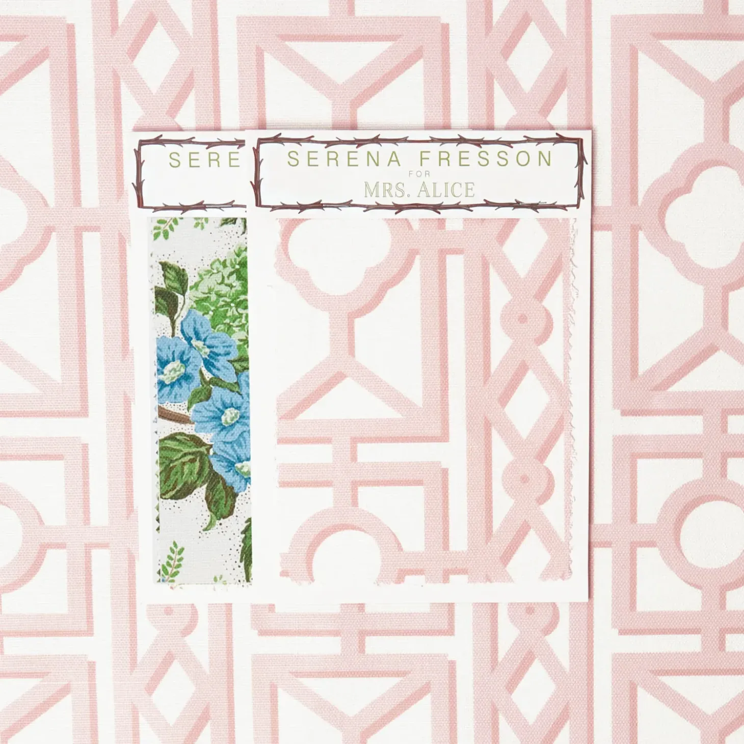 Pink Pavilion Fabric