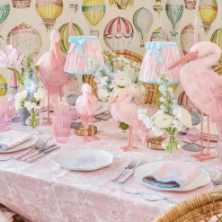 Pink Saskia Stork (Pair) - 60cm