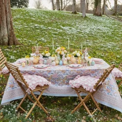 Pink Wicker Napkin Bow (Set of 4)