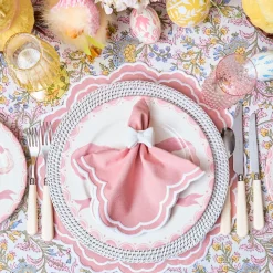 Porcelain Bow Napkin Rings (Set of 4)