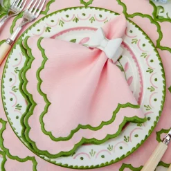 Porcelain Bow Napkin Rings (Set of 4)