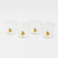 Pumpkin Glasses (Set of 4)