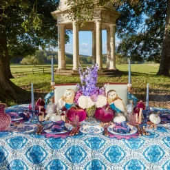 Purple Hobnail Glasses (Set of 6)