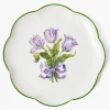 Purple Tulip Dinner Plate