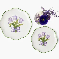 Purple Tulip Starter Plate