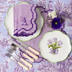 Purple Tulip Starter Plate