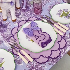 Purple Tulip Starter Plate