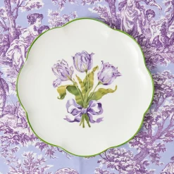 Purple Tulip Starter Plate