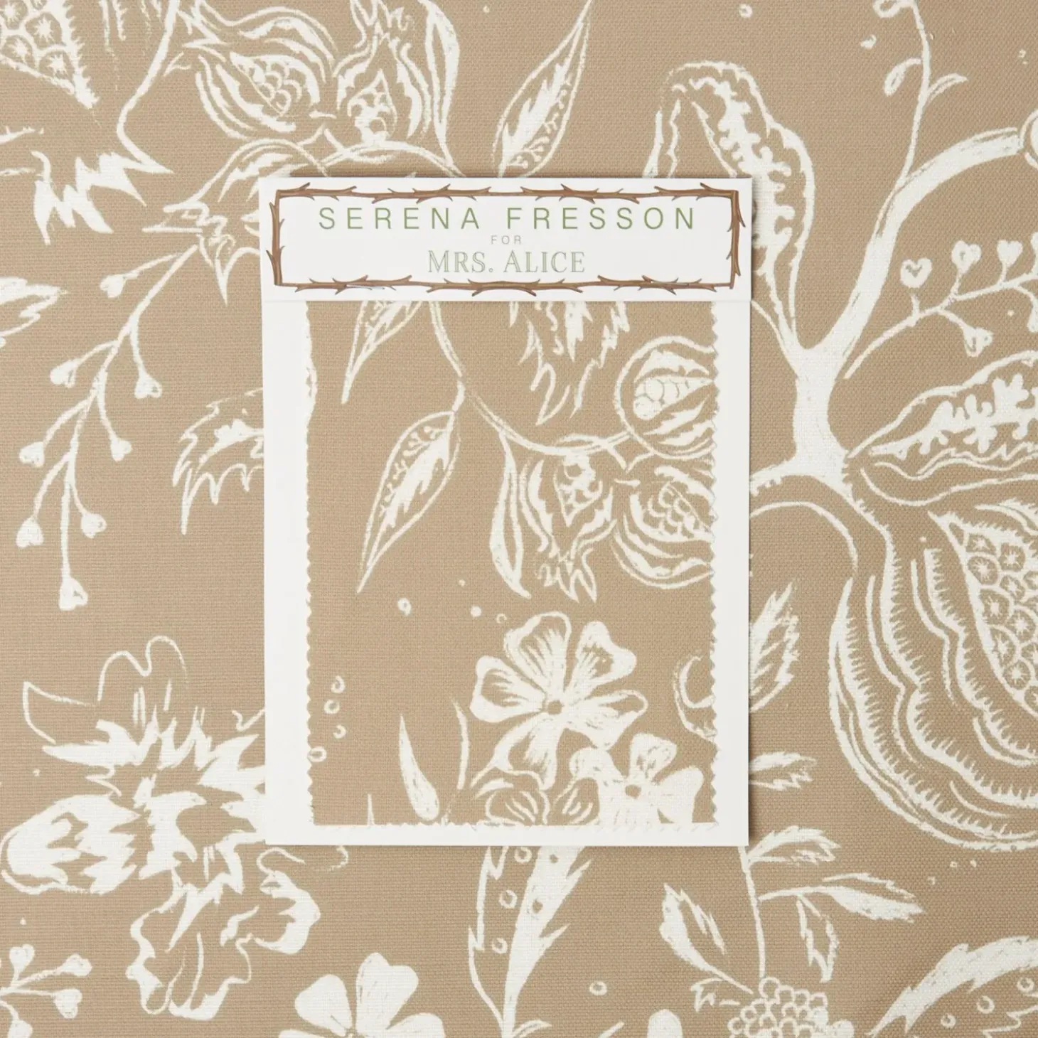 Putty Chelsea Square Fabric