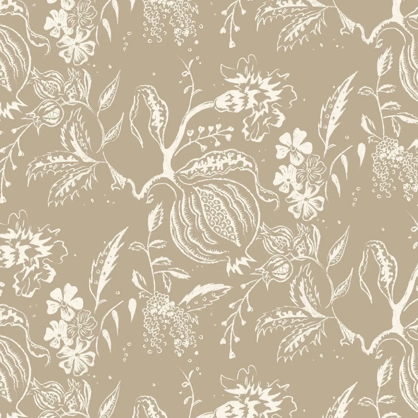 Putty Chelsea Square Wallpaper