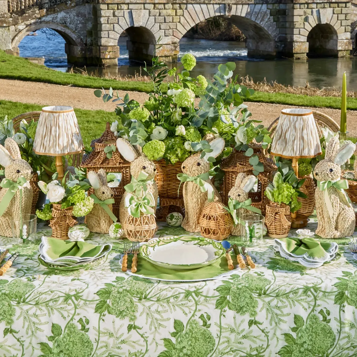 Putty Ikat Lampshade (18cm)