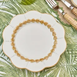 Putty Laurel Starter Plates (Set of 4)