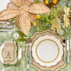 Putty Laurel Starter Plates (Set of 4)