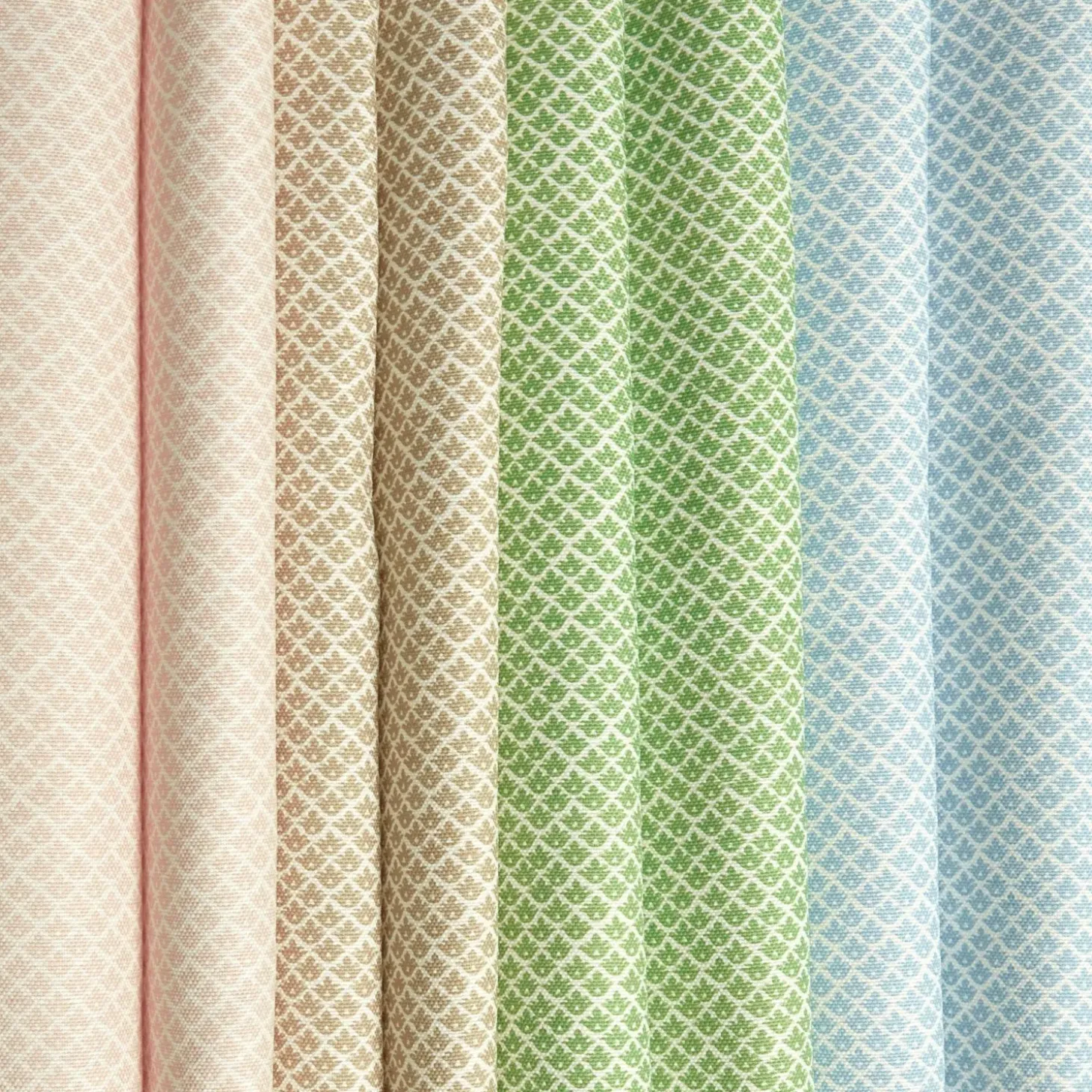 Putty Lotus Flower Fabric