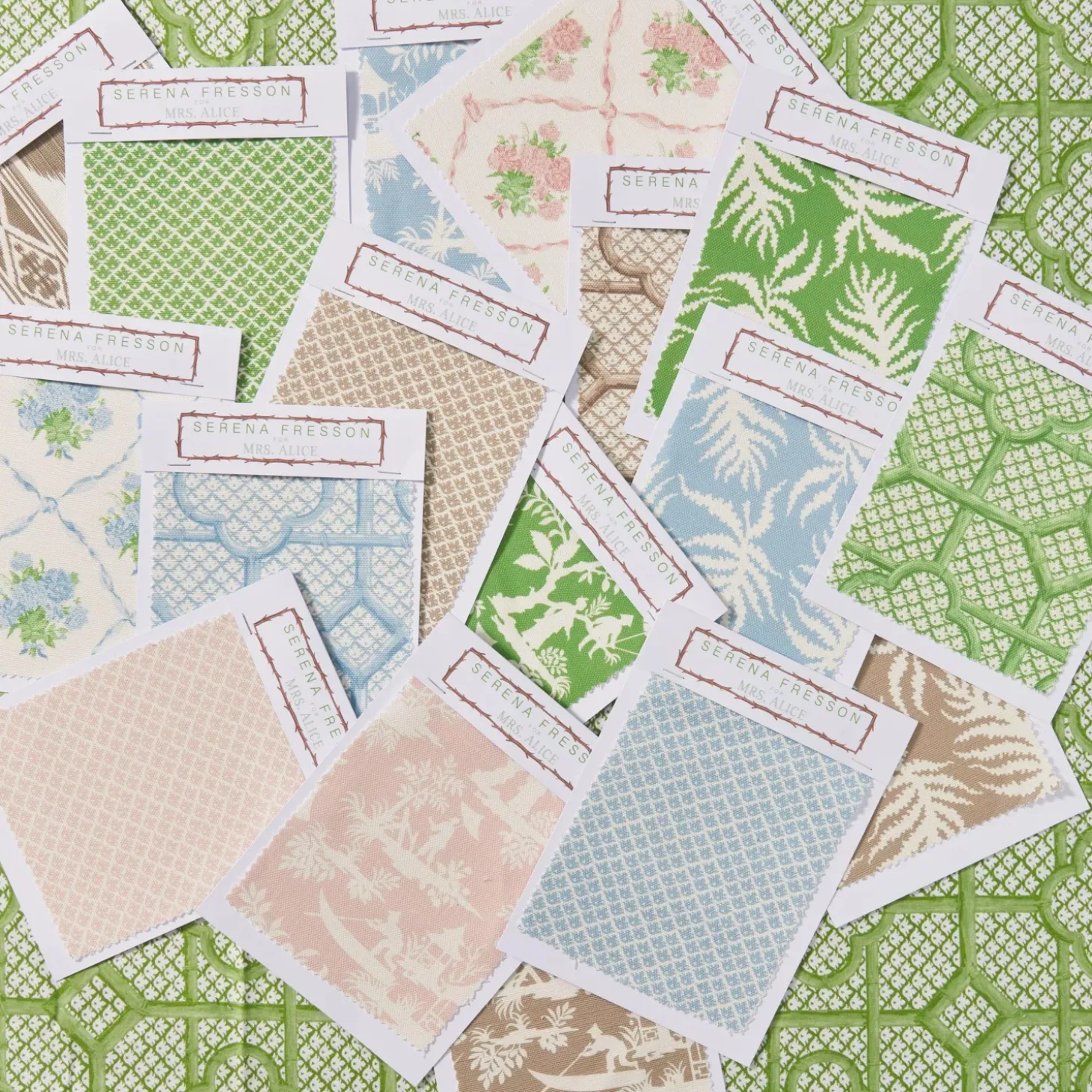 Putty Lotus Flower Fabric