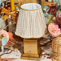 Putty Lotus Lampshade (18cm)