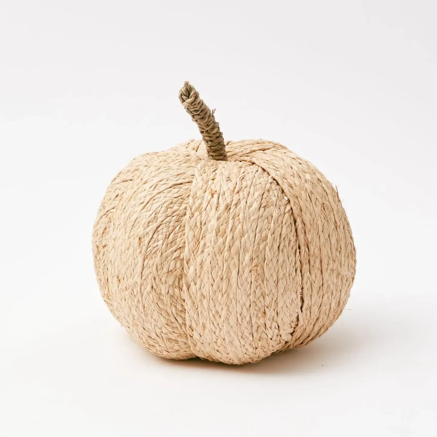 Raffia Pumpkin Family