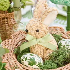 Raffia Rabbit Family
