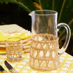 Raffia Water Jug