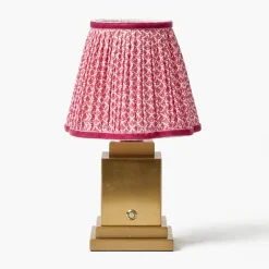 Raspberry Lotus Lampshade (18cm)