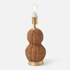 Rattan Bardot Rechargeable Lamp