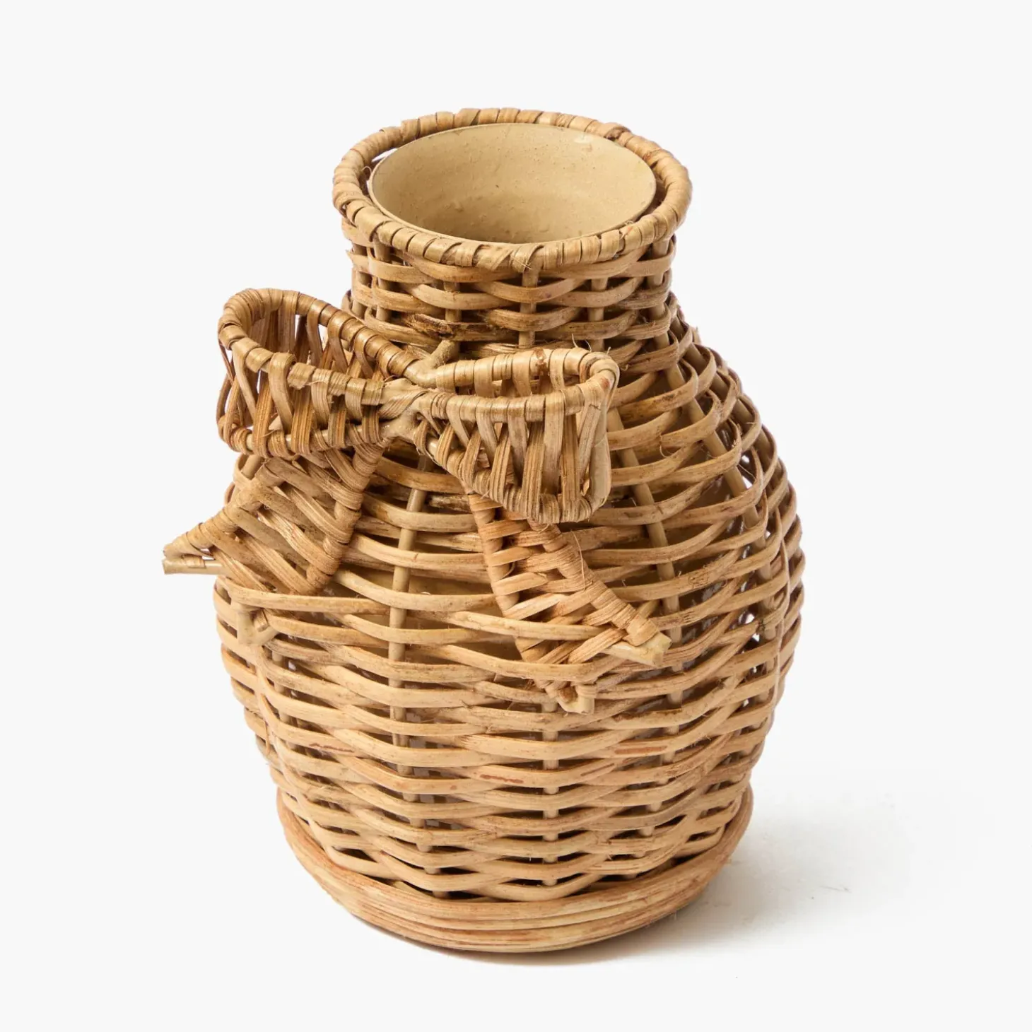 Rattan Bow Vases (Set of 3)