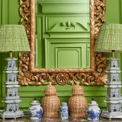 Rattan Ginger Jar