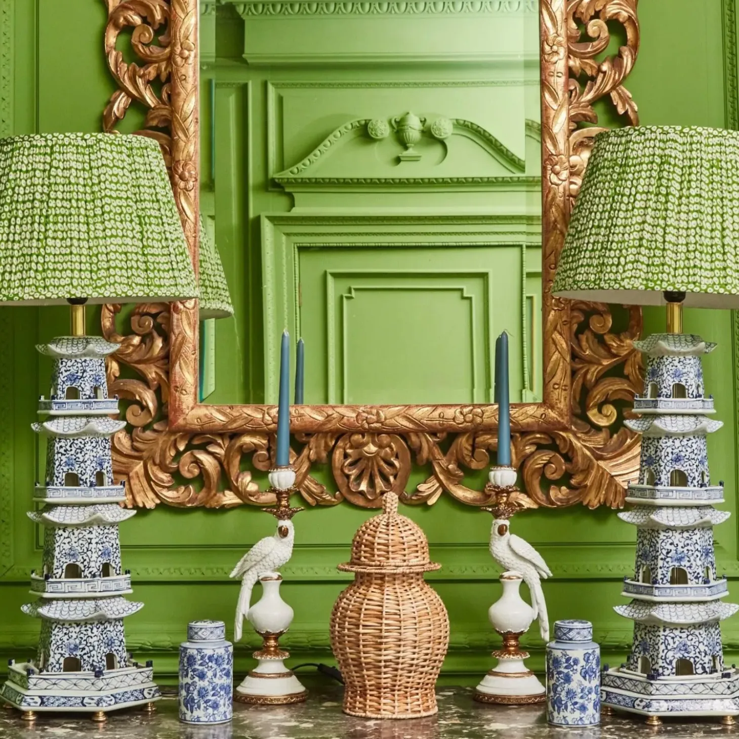 Rattan Ginger Jar