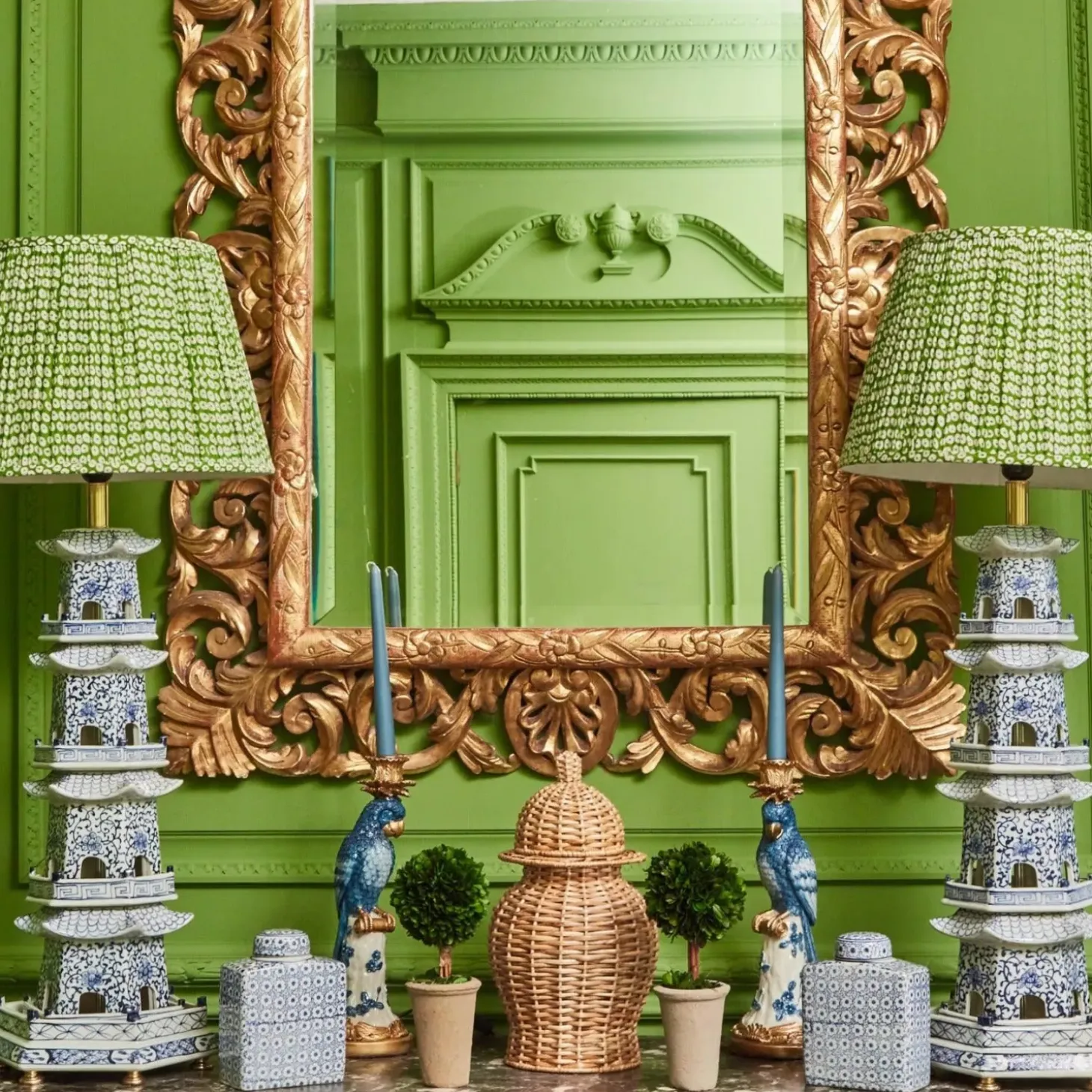 Rattan Ginger Jar