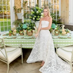 Rattan Meadow Tablescape