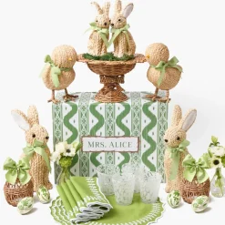Rattan Meadow Tablescape