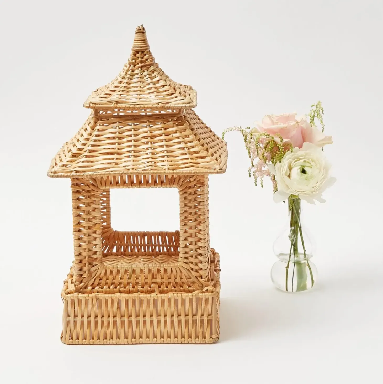 Rattan Pagoda Lantern