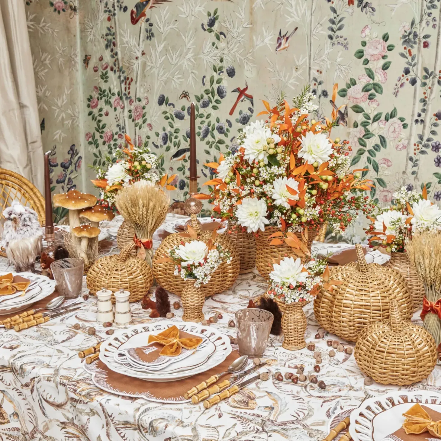 Rattan Pumpkin Family